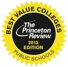 Princeton Review Seal of Best Value. 