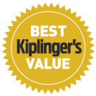 Kiplingers Best value seal. 