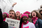 Women's March on Washington via Newsweek