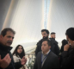 Students also visited the World Trade Center Transportation Hub and its Santiago Calatrava-designed Oculus with project design manager and alumnus Mike Garz (BA'72). Garz is senior vice president of STV.